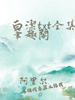 白洁txt全集笔趣阁