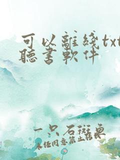 可以离线txt听书软件