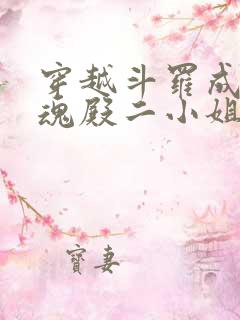 穿越斗罗成为武魂殿二小姐的小说