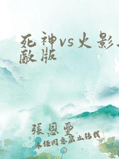 死神vs火影无敌版