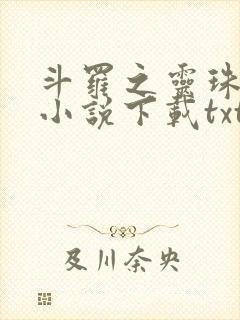 斗罗之灵珠神剑小说下载txt