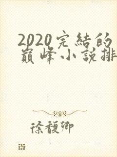 2020完结的巅峰小说排行榜