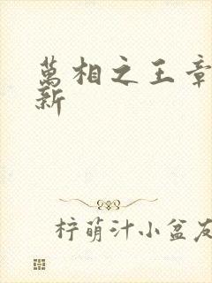 万相之王章节更新