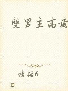 双男主高黄双性