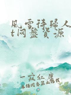 风雪待归人txt网盘资源