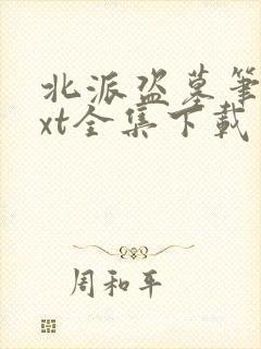 北派盗墓笔记txt全集下载