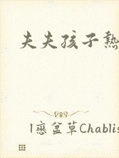 夫夫孩子热炕头