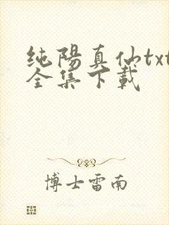 纯阳真仙txt全集下载