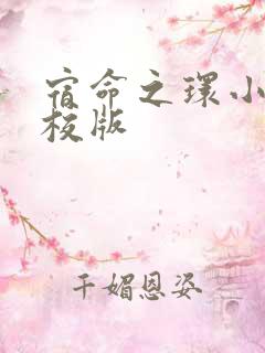 宿命之环小说精校版