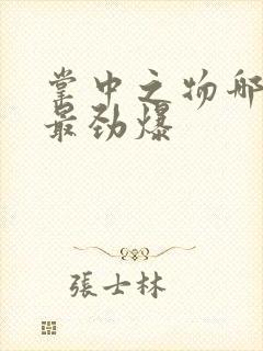 掌中之物哪一章最劲爆