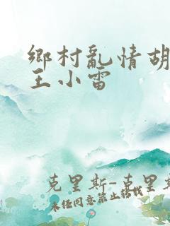 乡村乱情胡英秀王小雷