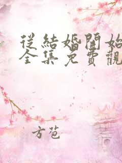 从结婚开始恋爱全集免费观看电视剧