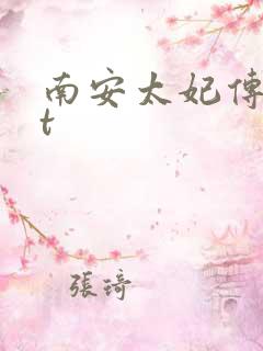 南安太妃传txt