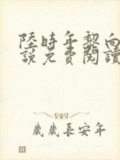 陆时年黎向蓉小说免费阅读最新章节