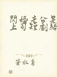 闪婚老公是顶头上司短剧结局