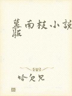 慕南枝小说完整版