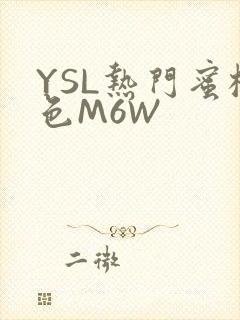 YSL热门蜜桃色M6W