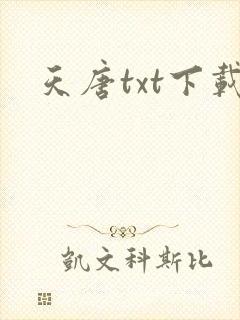 天唐txt下载