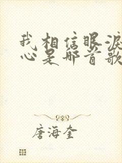 我相信眼泪的决心是哪首歌的歌词