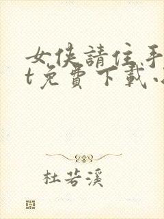 女侠请住手txt免费下载小说