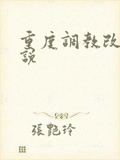 重度调教改造小说