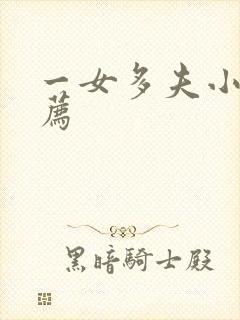 一女多夫小说推荐