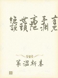 绝世高手有声小说头陀渊免费