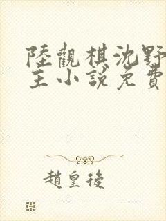 陆观棋沈野双男主小说免费阅读