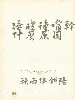 睡醒后嘴干口苦什么原因