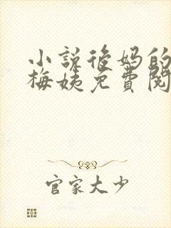 小说后妈的闺蜜梅姨免费阅读