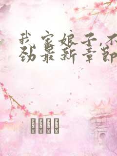 我家娘子,不对劲最新章节无弹窗