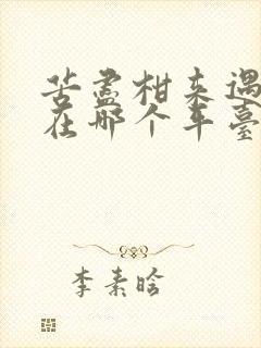 苦尽柑来遇见你在哪个平台看