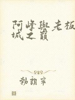 阿峰与老板娘倾城之巅