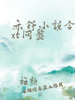 亦舒小说合集txt网盘