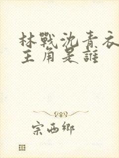 林战沈青衣小说主角是谁