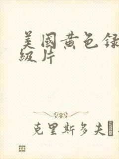 美国黄色录像一级片