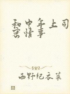 和中年上司的秘密情事