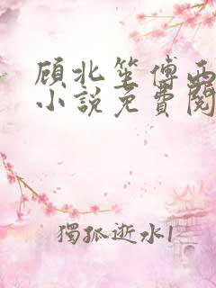 顾北笙傅西洲的小说免费阅读