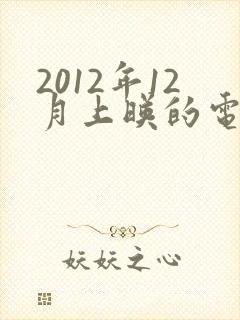 2012年12月上映的电影