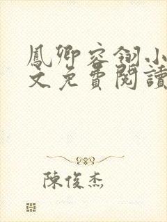 凤卿容翎小说全文免费阅读无弹窗