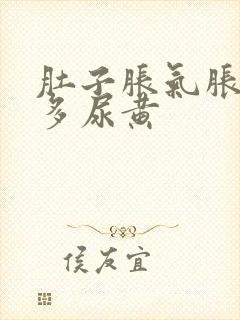 肚子胀气胀痛屁多尿黄