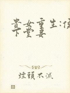 贵女重生:侯府下堂妻