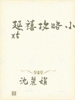 延禧攻略小说txt