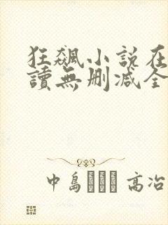 狂飙小说在线阅读无删减全文