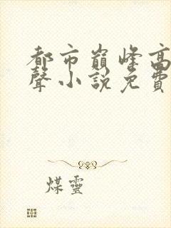 都市巅峰高手有声小说免费收听