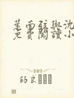 叶南弦与沈蔓歌免费阅读小说