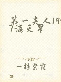 第一夫人1997满天星