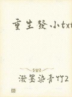 重生发小txt