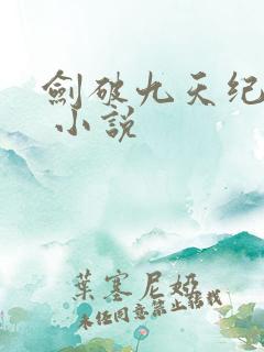剑破九天纪天行 小说