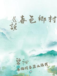 《春色乡村》小说